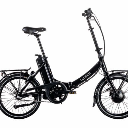 101E 301 BK10 c300 Ecoride Flexer AXS FOLD H 3 Front 20 Black