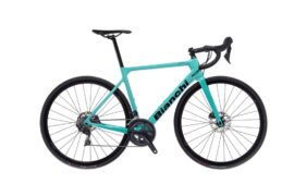 Bianchi Sprint Disc 105 di2 celeste e1690012591390