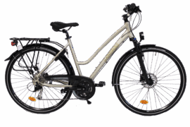 sandnas Cannes 2023 dam cykel med fjadrande framgaffel