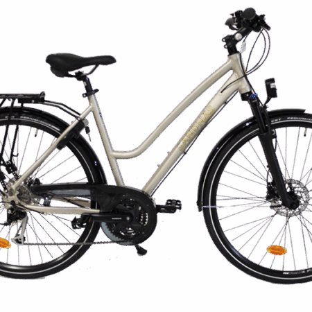 sandnas Cannes 2023 dam cykel med fjadrande framgaffel