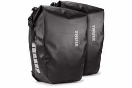 thule cykelvaska thule shield pannier l svart