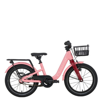 Crescent embla 16" rosa flick cykel