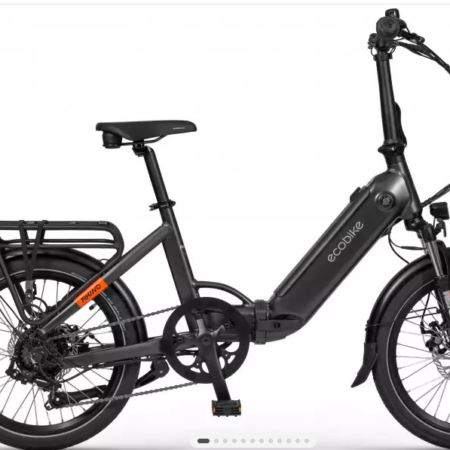 Ecobike Rhino Vikbar Elcykel Svart
