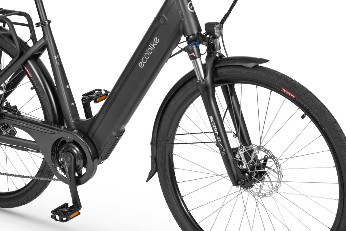ecobike x city svart sidan