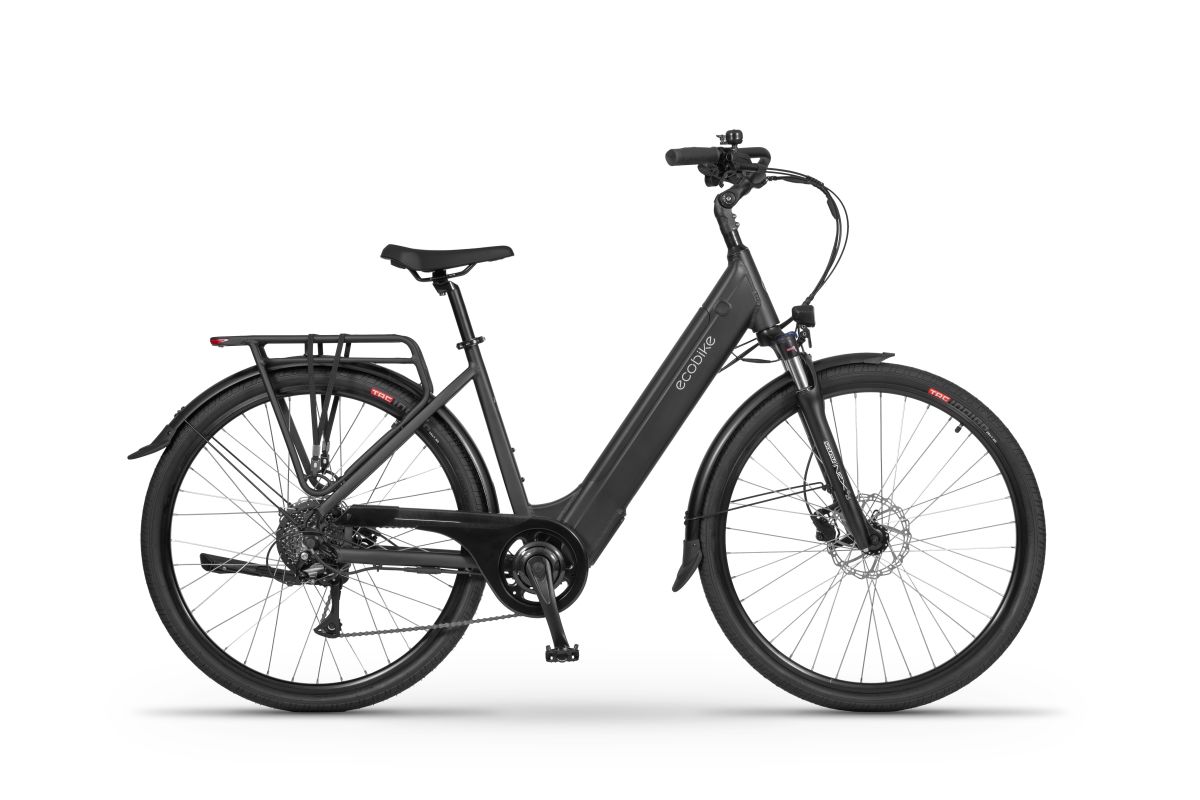 ecobike x city svart
