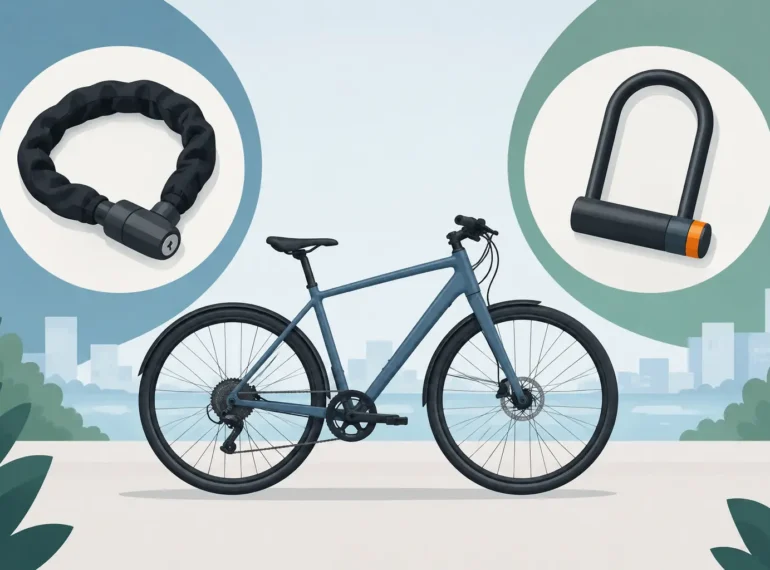 kedjelas eller bygellas cykel