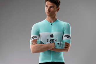 Bianchi cykel kläder, T-shirt, Celeste